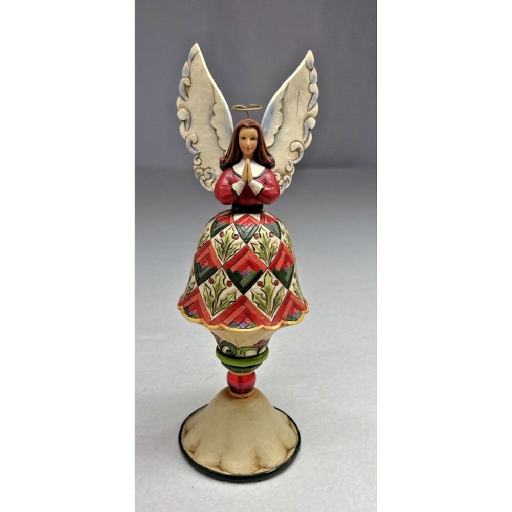 Jim Shore Christmas Peace Angel Figurine 4014335 Heartwood Creek Retired